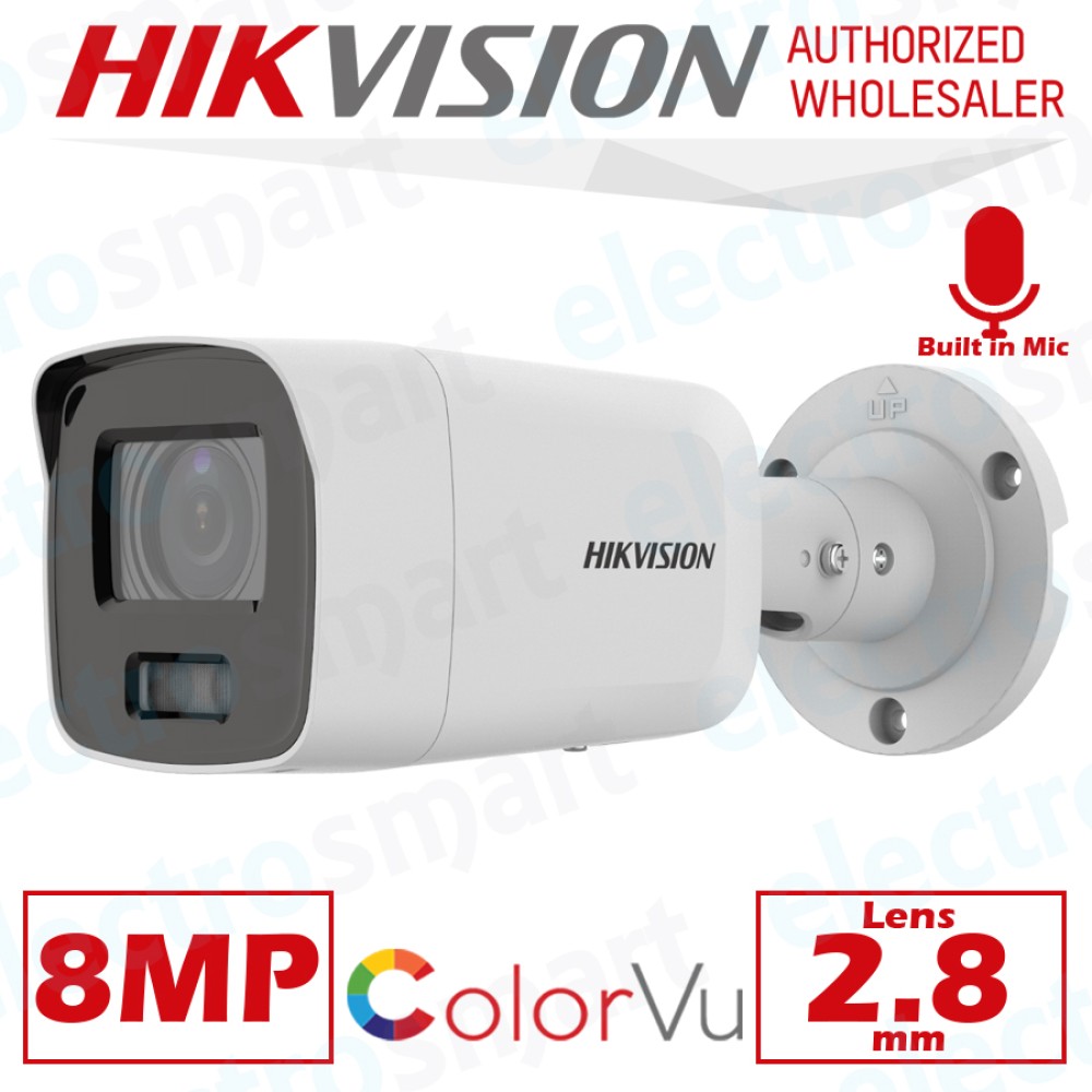 Ds Cd G Lu Mm Hikvision Mp K Colorvu Fixed Bullet Network